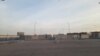 Новиот мост во Аеродром заграден со тараби