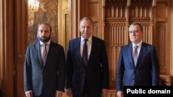 Ռուսաստան- Հայաստանի, Ռուսաստանի և Ադրբեջանի արտգործնախարարների հանդիպում, հուլիսի 25, 2023թ.