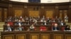 Armenia - Deputies from the ruling Civil Contract party attend a session of the National Assembly, Yerevan, March 21, 2023.