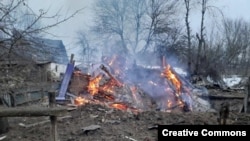 Наслідки російських обстрілів на Сумщині, лютий 2024 року