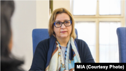 Славица Грковска - вицепремиерка задолжена за политики за добро владеење. 