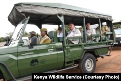 Președintele Klaus Iohannis la safari în Kenya, 15 noiembrie 2023