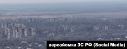Зруйнована російськими обстрілами Авдіївка. Лютий, 2024 року