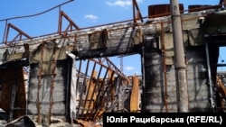 Наслідки бойових дій на Лиманському напрямку, фото ілюстративне