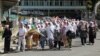 Majke Srebrenice obilaze mjesta stradanja ubijenih žrtava genocida, 13. juli 2023. 