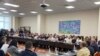 Armenia - Archbishop Bagrat Galstanian meets Karabakh leaders in Yerevan, May 21, 2024.