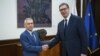 Predsednik Srbije Aleksandar Vučić i ambasador Rusije Aleksandar Bocan-Harčenko. (fotografija iz arhive)