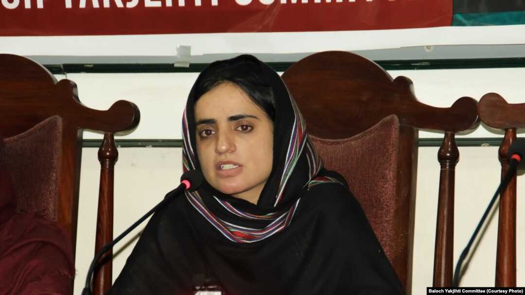 ماهرنګ بلوڅه وایي که حکومت خپلې ژمنې عملي نه کړې نو بیا احتجاج پیلوي ـ پخوانی انځور.
