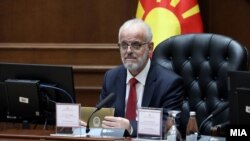 Северна Македонија - Техничкиот премиер Талат Џафери, февруари 2024