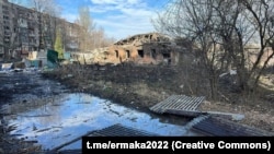 Костянтинівка після чергових російських обстрілів, квітень 2023 року 