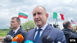 Илустрација, бугарскиот претседател Румен Радев