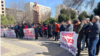 Митинг предпринимателей против ККМ в Бишкеке. 10 марта 2023 г.