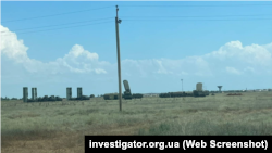 Російська система С-300 в окупованому Криму, фото ілюстративне