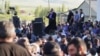 Armenia - Archbishop Bagrat Galstanian speaks during a rally in Sotk, June 5, 2024.