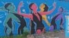 Mural oslikan u okviru festivala "All Girls Street Art Jam"