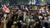 Илјадници граѓани протестираа на улиците во Тбилиси, Грузија против „законот за странски агенти“, 28 април 2024 година