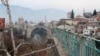 Pogled na Stari most u Mostaru, februar 2024.