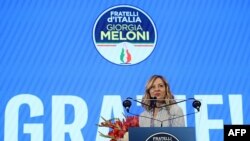 Populistička desnica je svakako uspjela. Grupa europskih konzervativaca i reformista, dom stranke Giorgie Meloni "Braća Italije", poljske stranke Pravo i pravda, Švedskih demokrata i španske stranke Vox - dobila je 73 mjesta. Fotografija: Giorgia Meloni, 10. juni 2024.