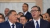 Milorad Dodik, predsjednik entiteta RS, i Aleksandar Vučić, predsjednik Srbije, 8. juna 2024. 