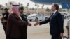 Blinkena je u Rijadu dočekao direktor protokolarnih poslova Ministarstva vanjskih poslova Saudijske Arabije Mohammed Al-Ghamdi, Saudijska Arabija, 29. aprila 2024. 