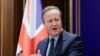 Britanski ministar spoljnih poslova Dejvid Kameron u Prištini, 4. januar 2024.