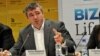 Direktor "Srbijagasa" i potpredsednik vladajuće Socijalističke partije Srbije (SPS) Dušan Bajatović, u Beogradu marta 2014.