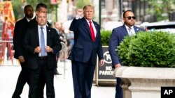 поранешниот американски претседател Доналд Трамп