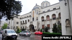 Zgrada Patrijaršije u Beogradu, 14. april 2020.