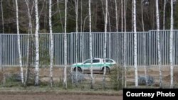 Загарода на польска-беларускай мяжы