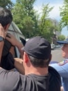 Задержание на митинге в Алматы. Май 2022 года