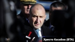Бугарскиот претседател Румен Радев 