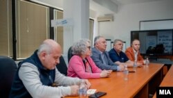 Претседателот на СОНК Јаким Неделков на средба во МОН