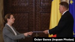 Ministrul Educației, Ligia Deca, fost consilier al președintelui Klaus Iohannis, la preluarea mandatului