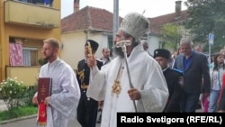 Episkop Metodije u pratnji "Saveza kozaka", 9. oktobar , 2022.