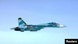 Винищувач Су-27 на озброєнні російської армії, ілюстраційне фото