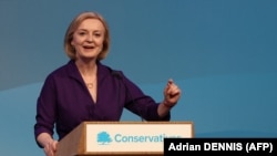Liz Truss u obraćanju nakon objave rezultata kojima je postala nova premijerka i liderka Konzervativne stranke Velike Britanije