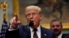 Американскиот претседател Доналд Трамп. 