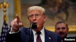 Американскиот претседател Доналд Трамп.