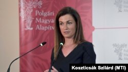 министерката за правда на Унгарија Јудит Варга
