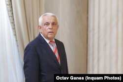 Petre Daea a redevenit ministrul Agriculturii luna aceasta. Imagine de la depunerea jurământului, la Cotroceni, în 8 iulie 2022.