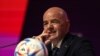 Predsjednik FIFA-e Gianni Infantino na konferenciji za novinare, 19. novembra 2022.