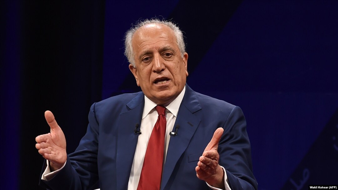 د افغانستان سولې لپاره د امریکا ځانګړی استازی زلمی خلیلزاد