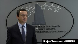 Косовскиот премиер Албин Курти 