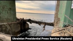 Наслідки російського ракетного удару по гідротехнічному об’єкту Кривого Рогу, 14 вересня 2022 року