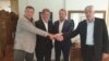 Milorad Dodik, Lars G. Wigemark, Bakir Izetbegović i Dragan Čović