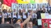 Sa protesta "Pravda za Davida", juli 2018.