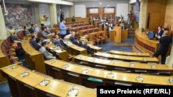 Jedna od sesija crnogorskog Parlamenta, 24. jun 2021.