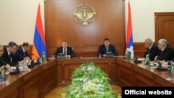 Հայաստանի և ԼՂ կառավարությունների համատեղ նիստ՝ Ստեփանակերտում, 5-ը նոյեմբերի, 2016 թ․ 