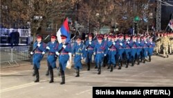Прослава на неуставниот Ден на Република Српска во Бања Лука, 9 јануари 2025 година.