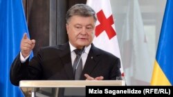 Петро Порошенко у Тбілісі, Грузія, 18 липня 2017 року